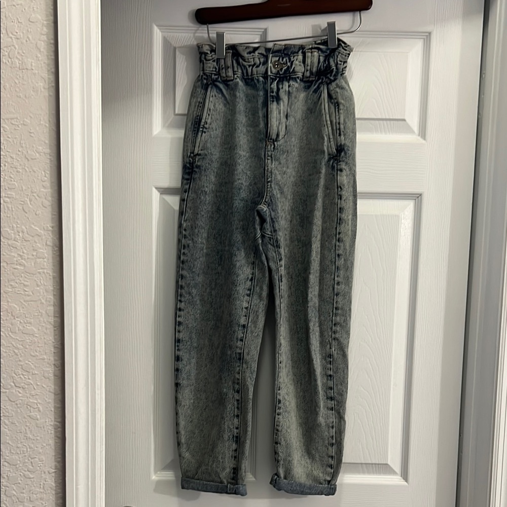 Zara Gray Boyfriend Jeans